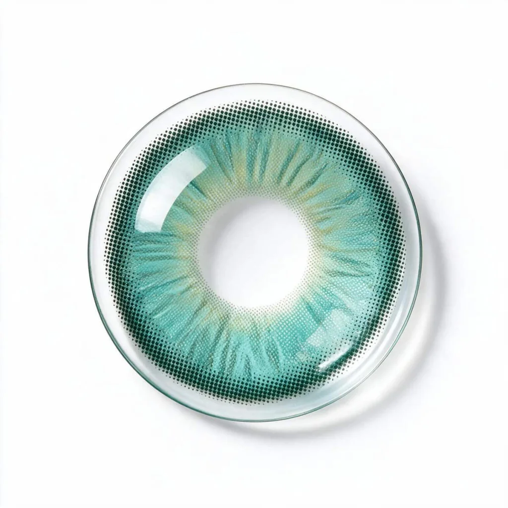 Verde Mediteranean – accesoriu cosmetic pentru ochi, 2 buc