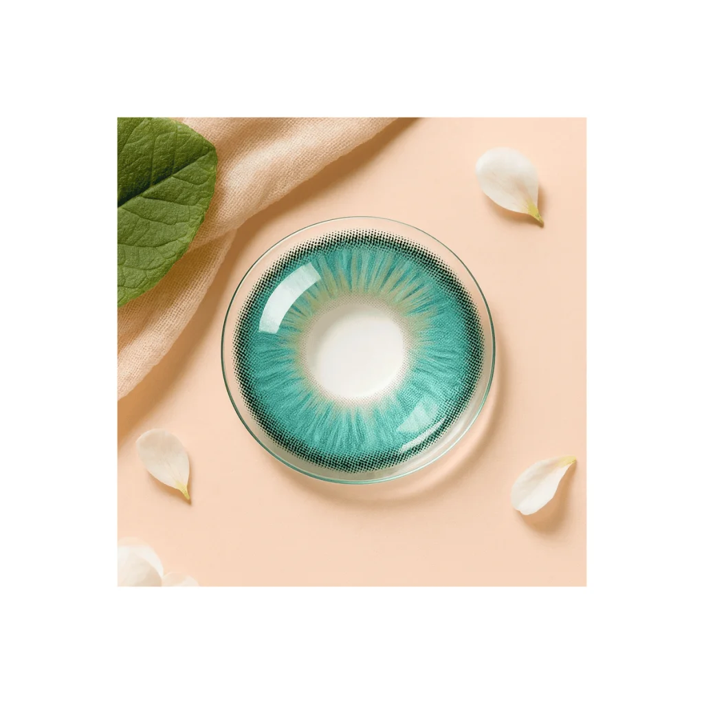 Verde Mediteranean – accesoriu cosmetic pentru ochi, 2 buc - imagine 4