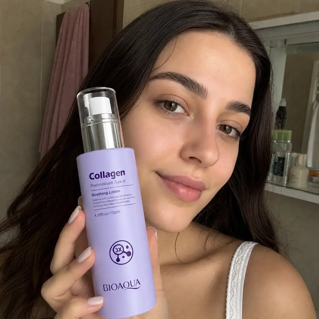 Loțiune calmantă cu colagen, BIOAQUA, 130 ml - imagine 3