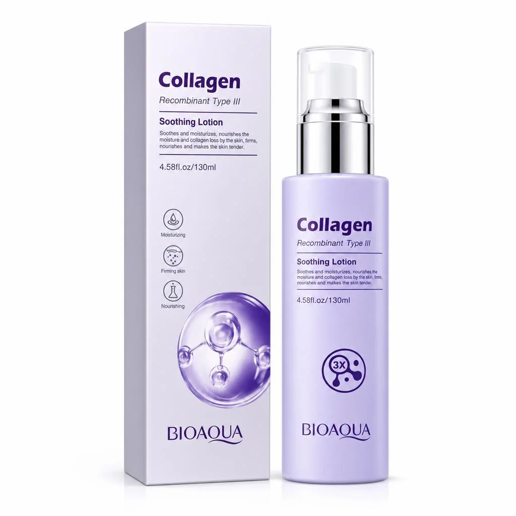 Loțiune calmantă cu colagen, BIOAQUA, 130 ml