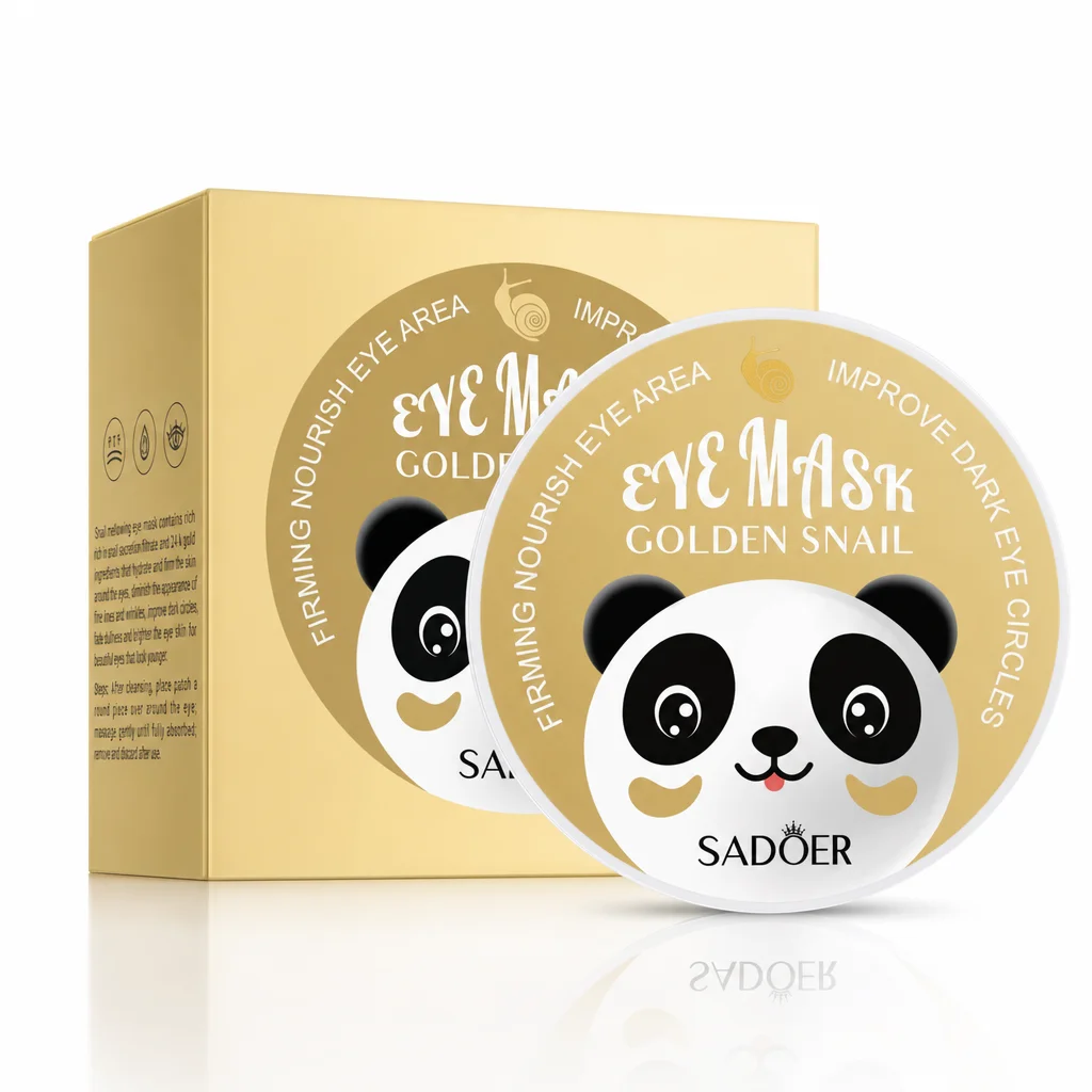 Mască de ochi Golden Snail, SADOER, 80g