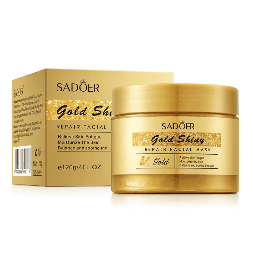 Masca facială reparatoare gold, SADOER, 120 g