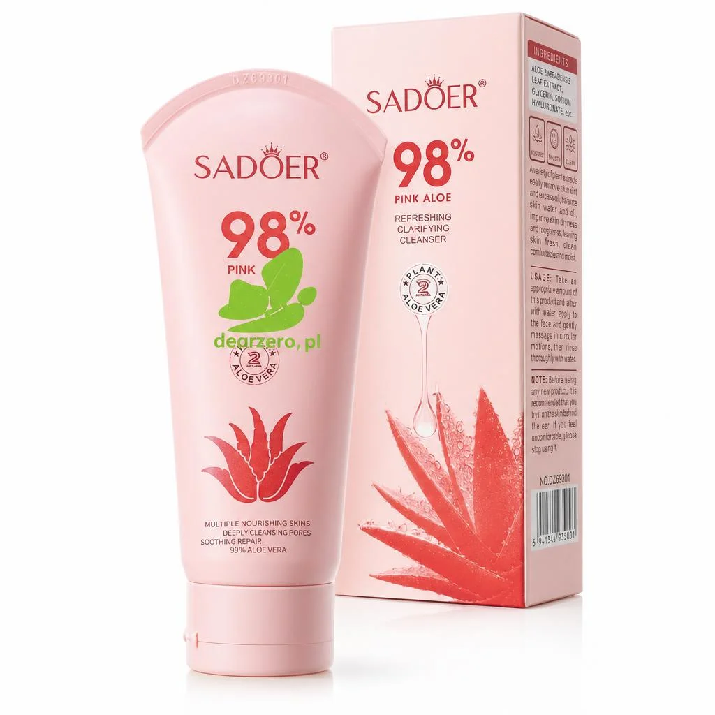 Pachet îngrijire ten - Gel + Ser + Cremă Pink Aloe - imagine 2