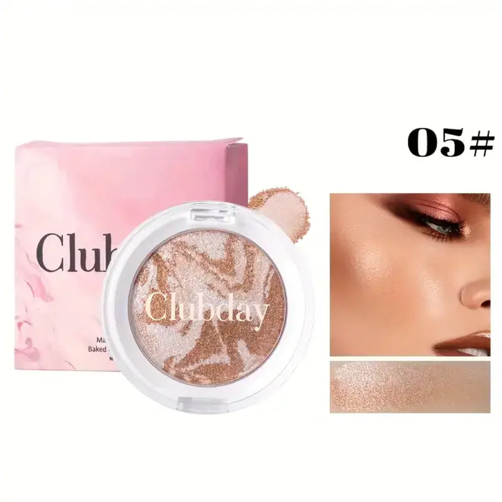 Paletă Fard de Obraz & Iluminator, 3 Nuanțe, 1 bucată - imagine 7