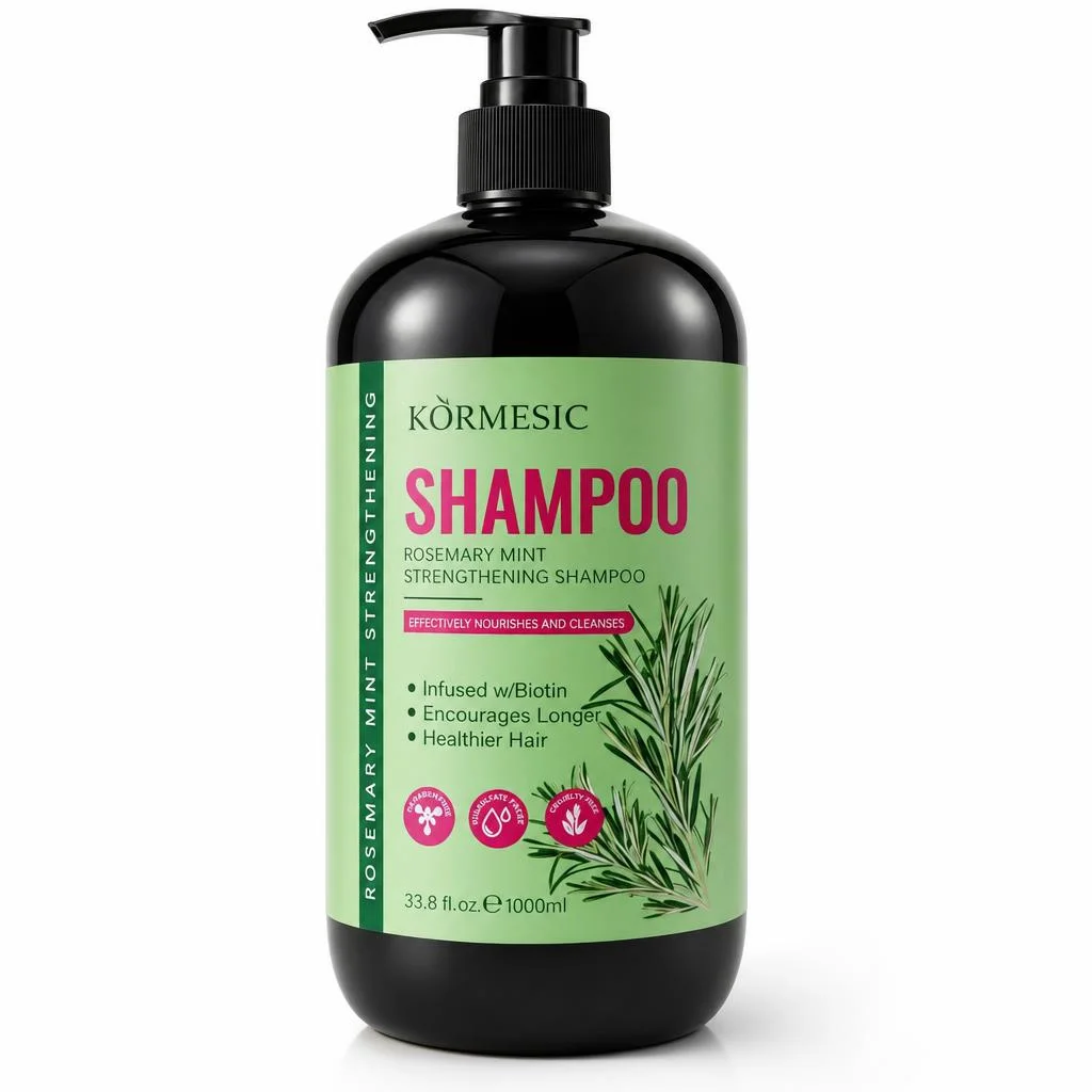 Șampon Fortifiant Rozmarin și Mentă, Kormesic, 1000 ml
