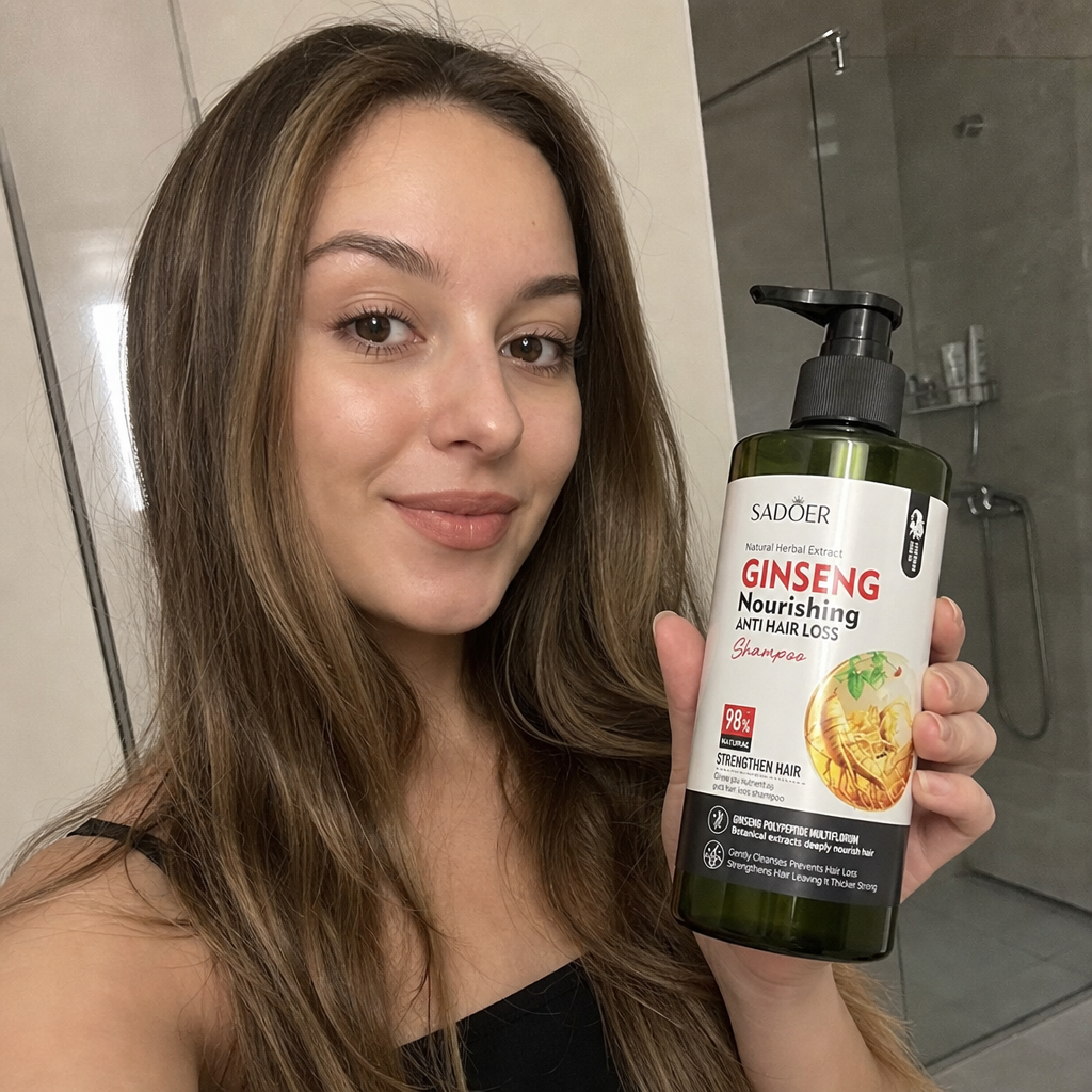 Pachet îngrijire păr - Balsam Tea Tree + Șampon Ginseng - imagine 5