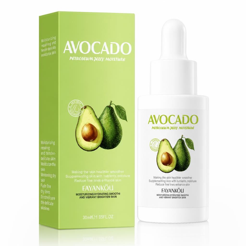 Pachet revitalizare ten - Ser Avocado + Cleanser 24K Gold - imagine 2