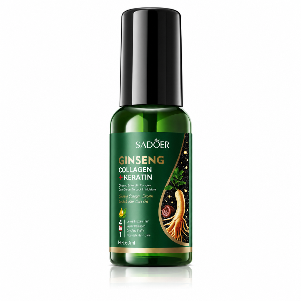 Pachet revitalizare păr - Ulei + Ser Ginseng - imagine 4