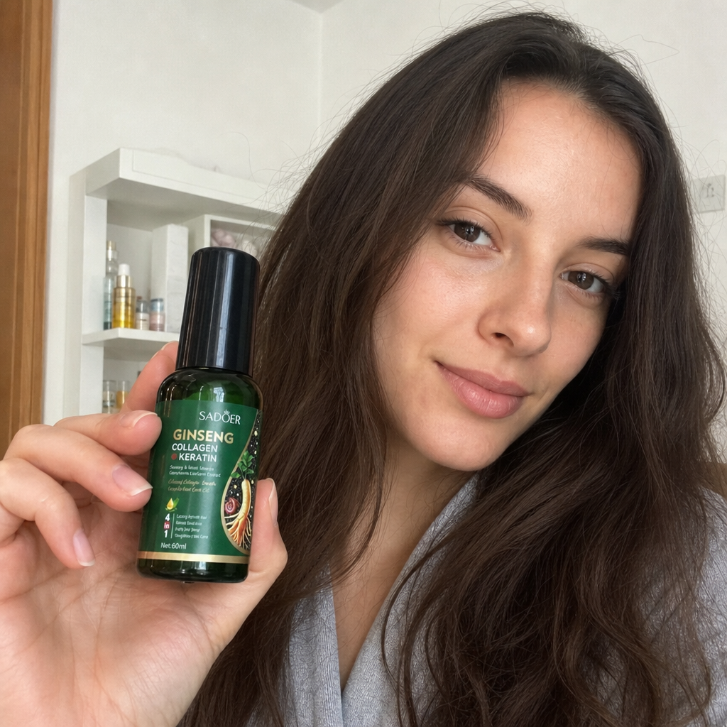 Pachet revitalizare păr - Ulei + Ser Ginseng - imagine 5