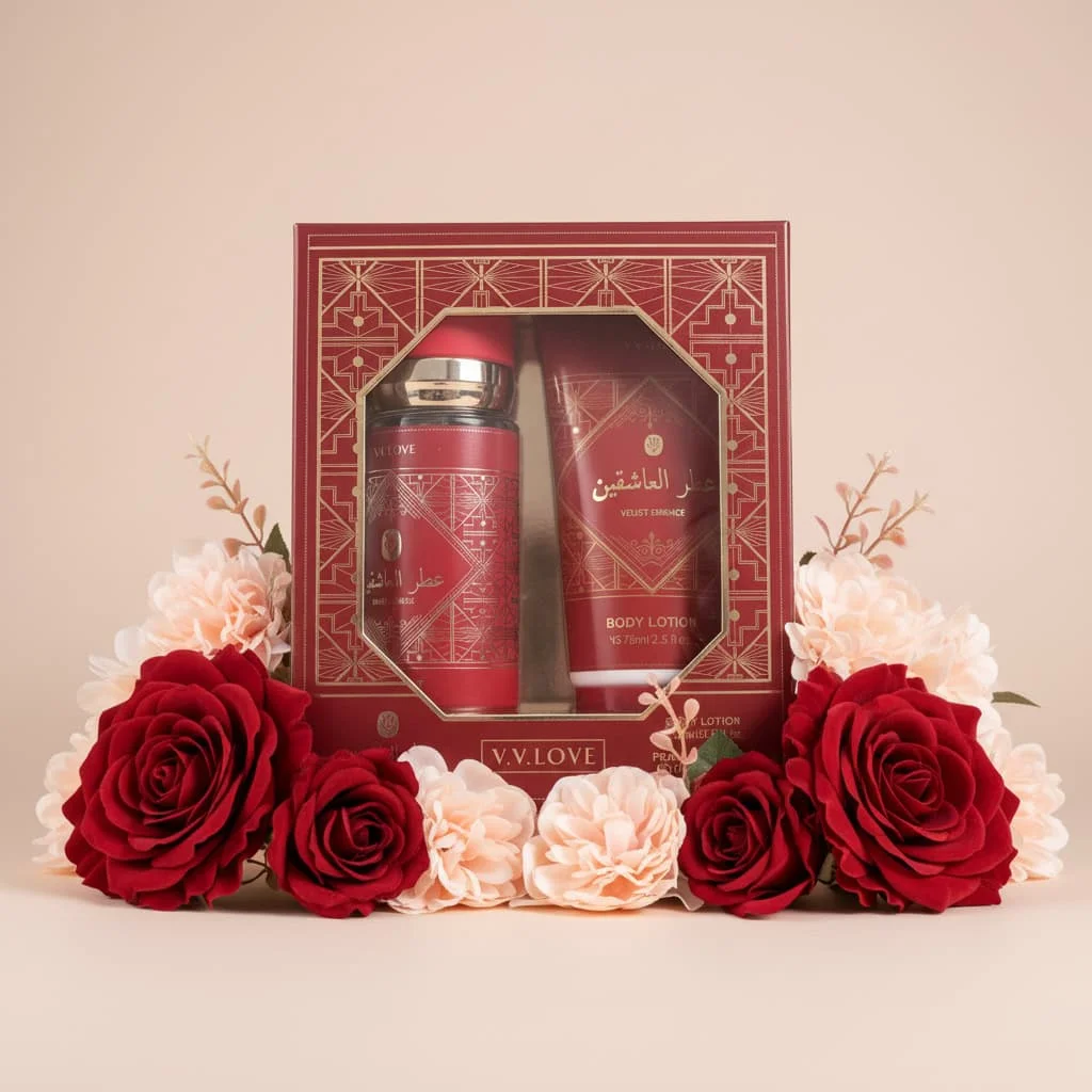 Set body mist și loțiune de corp, Velvet Embrace, V.V. Love - imagine 2