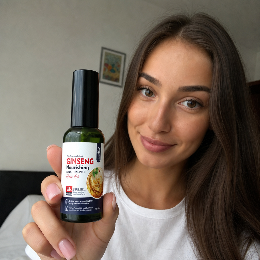 Pachet revitalizare păr - Ulei + Ser Ginseng - imagine 3