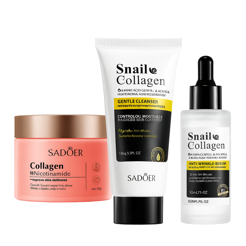 Pachet îngrijire ten - Cremă + Gel curățare + Ser Anti-Rid