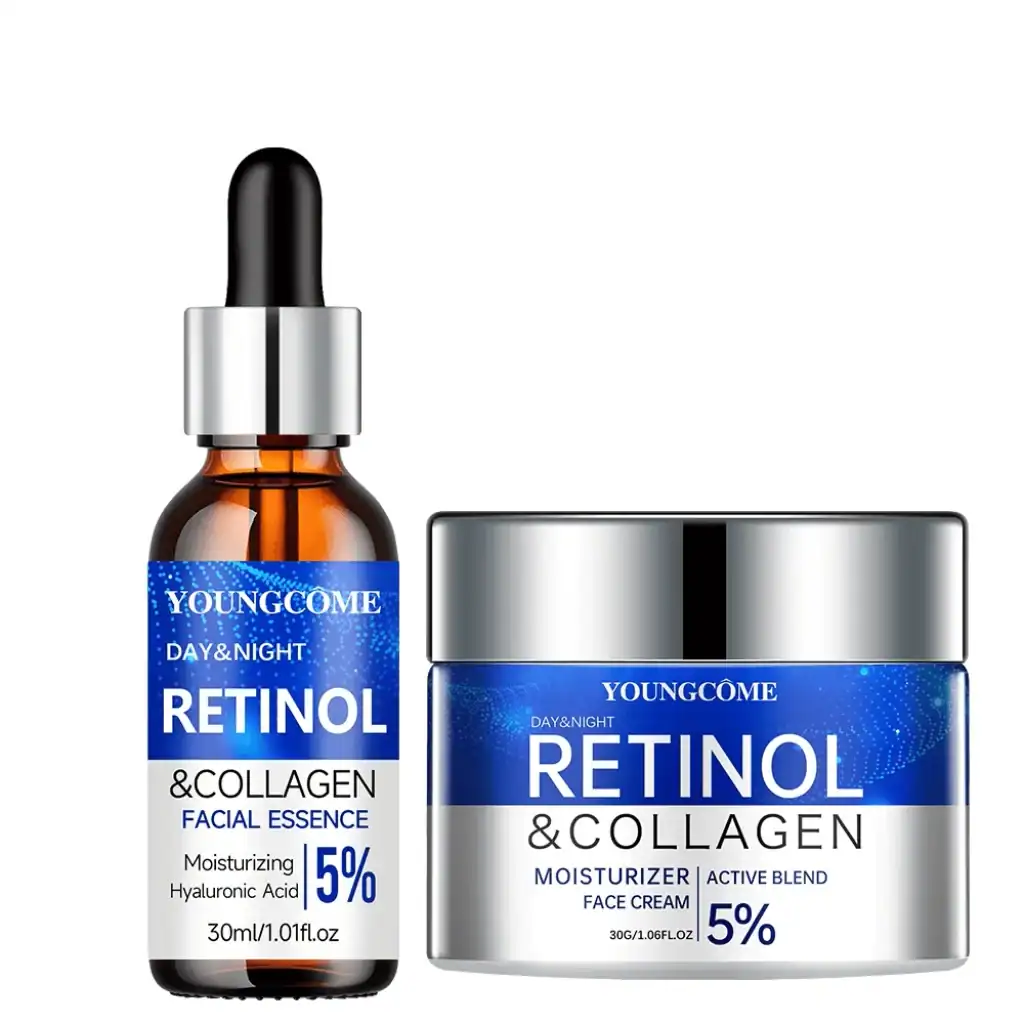 Pachet Retinol & Niacinamide – serum și două creme - imagine 2