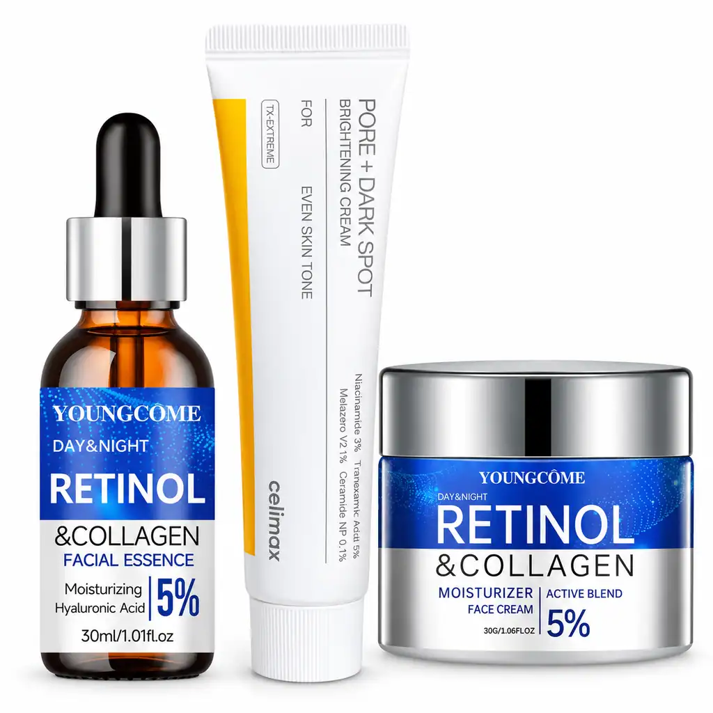 Pachet Retinol & Niacinamide – serum și două creme