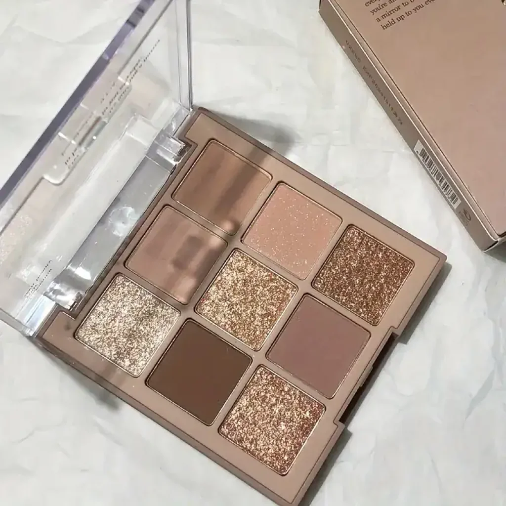 Paleta Farduri de Pleoape, 9 Culori Intense, Roz