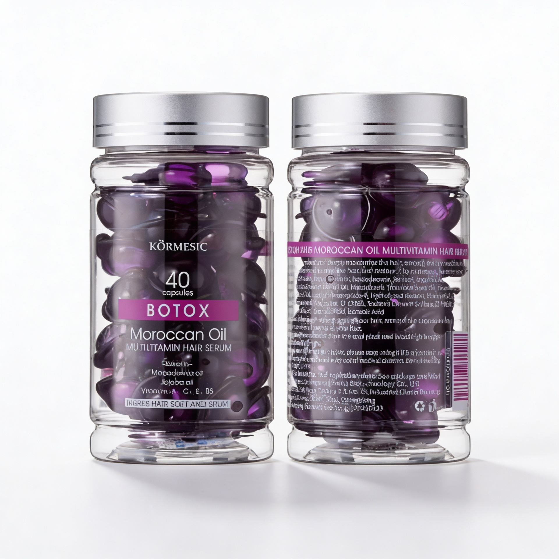 Kormesic Botox si Moroccan Oil, 40 Capsule