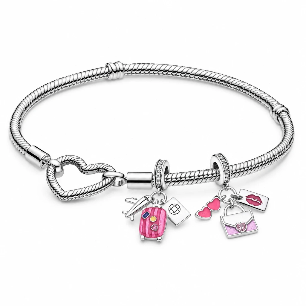 Set brățară cu charmuri – Aventuri de purtat