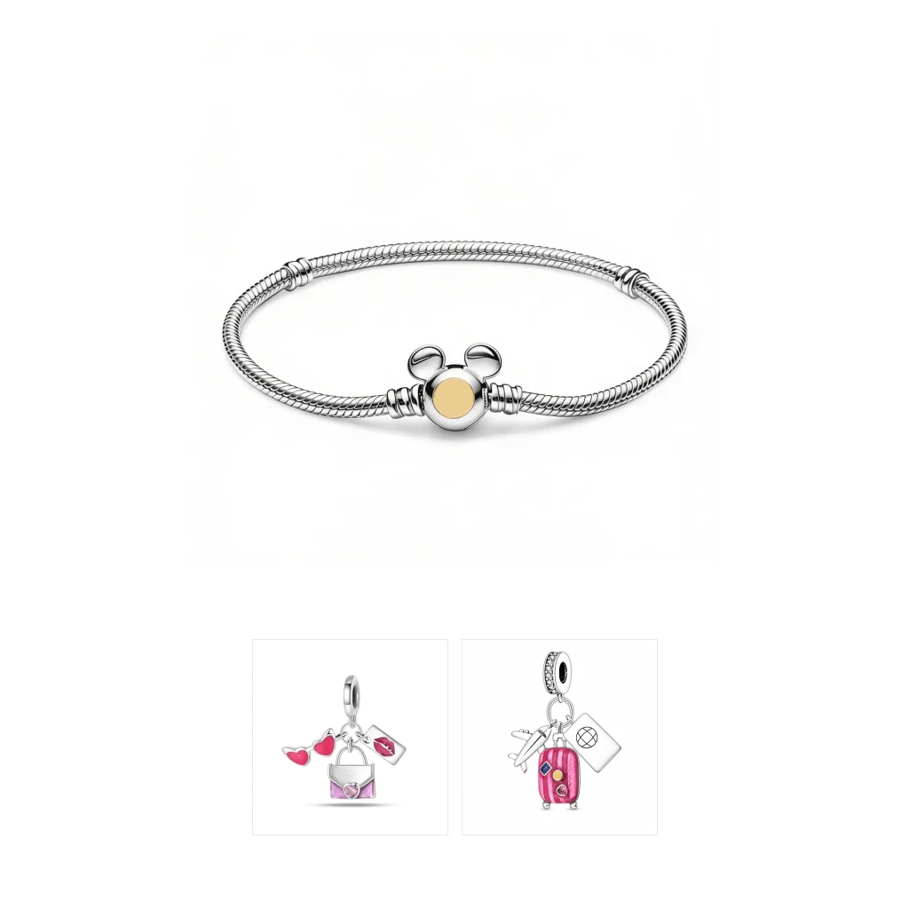 Set brățară cu charmuri – Aventuri în lume