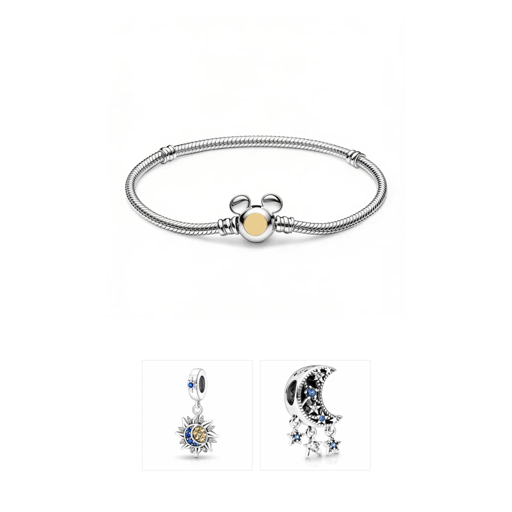 Set brățară cu charmuri – Cer de poveste