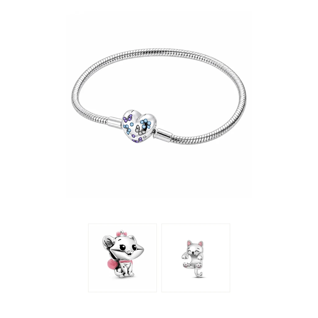 Set brățară cu charmuri – Prietene feline