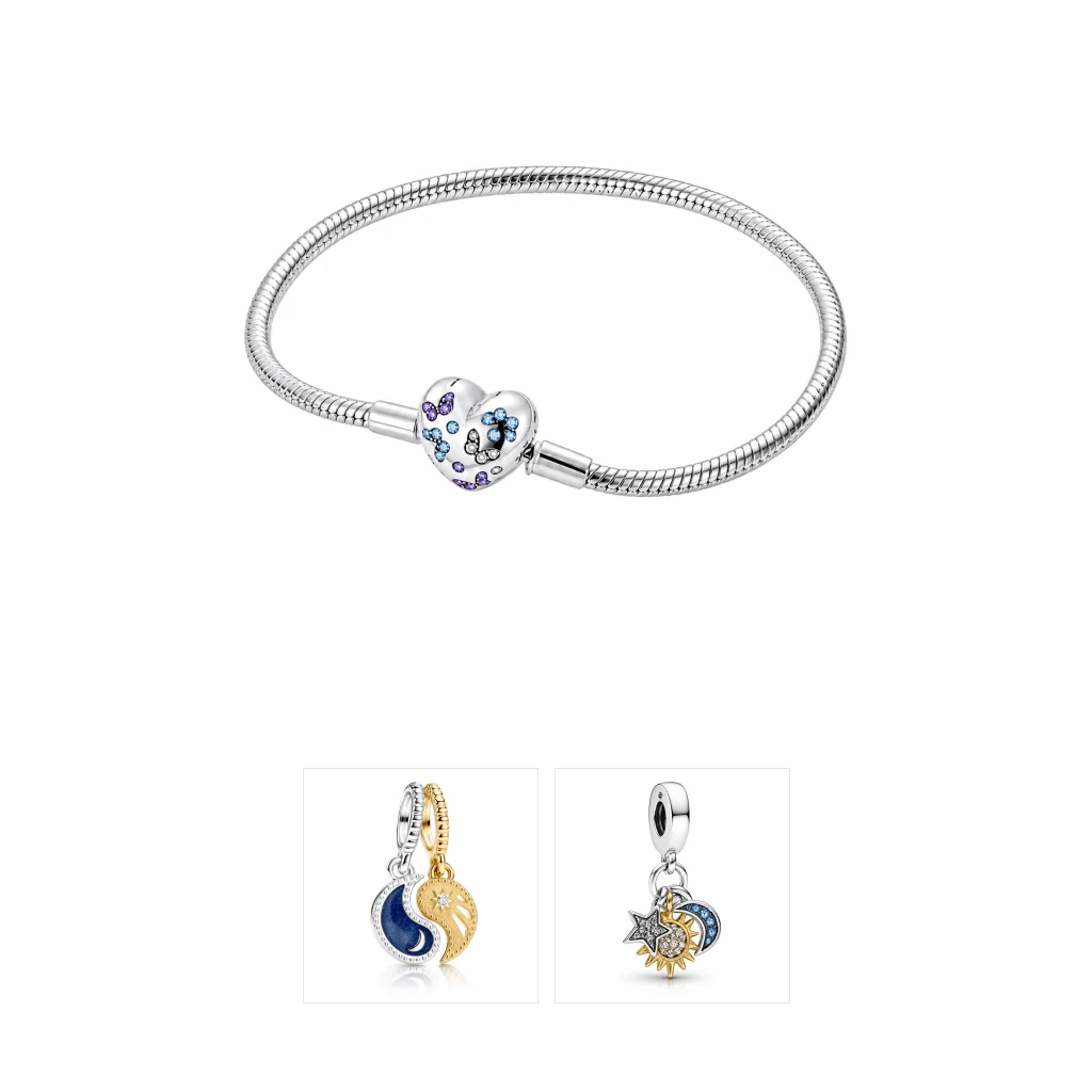 Set brățară cu charmuri – Visare cosmică