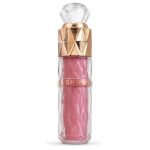Luciu de buze Shiny, flacon cristal cu capac auriu tip diamant - Roz mauve