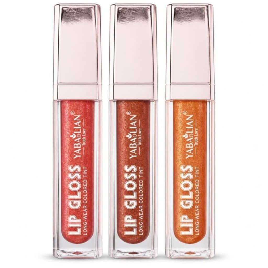 Luciu de buze Yabaolian Truth Love Long-Wear Colored Tint, cu sclipici